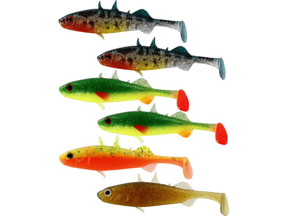Westin Stanley The Stickleback Shadtail 5.5 Dark Water MIx Westin Stanley The Stickleback Shadtail 5.5 Dark Water MIx