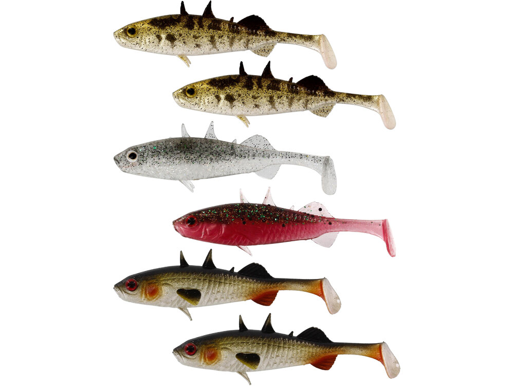 Westin Stanley The Stickleback Shadtail Clear Water MIx Westin Stanley The Stickleback Shadtail Clear Water MIx
